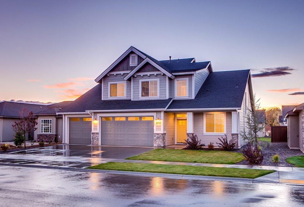 Well-maintained suburban home representing HOA property standards